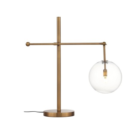 ST LUCE bedside lamp. SL1205.304.01. Sandro. 1x5 watts, G9, 4000k, 20.5x40x75 cm, brass color-8