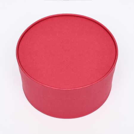 Gift box "Frilly" Red velvet, ragless without a window, 21 x 11 cm-1