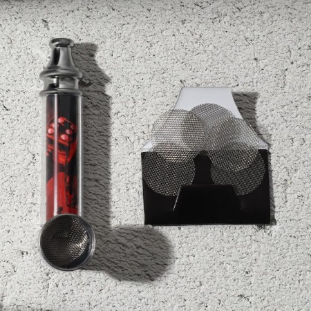 Smoking tube "Live in high", 12 x 6.5 cm-4