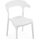 Plastic stool Vite plastic, white 49x48x75 cm