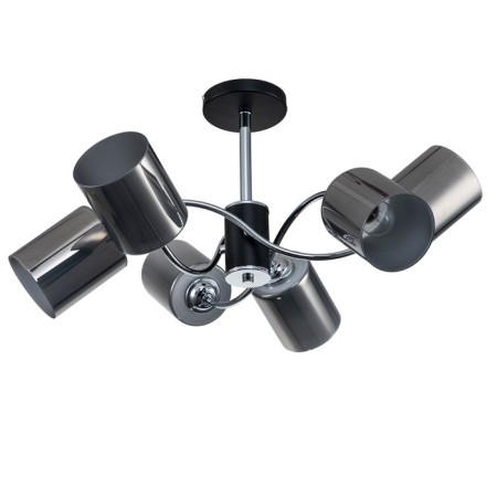 Lamp on the rod 6x60W E27, size 61x61x29 cm-1