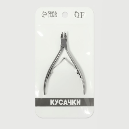 Pedicure nippers, 2 springs, 10.5 cm, blade length - 12 mm, silver color-6