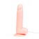 Vibrator Oka-Khpoki, Realist, 18 x 3.5 cm, rotation, on suction cup, with PU, bodily