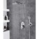 The shower system ESKO Set_6in1, built -in, tropical shower, mixer, shower set, chrome 98476
