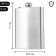 Flaw for alcohol and water, 180 ml, stainless steel, gift, army, 6 oz