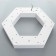 Huxon chandelier LED 36W 4000k white 60x60 cm Bayerlux