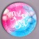A disposable paper plate "Girl or a boy", 18 cm