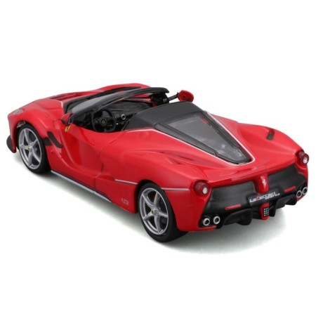 BBURAGO Ferrari Laferrari Aperta, Die-Cast, 1:43 machine, Red color-3