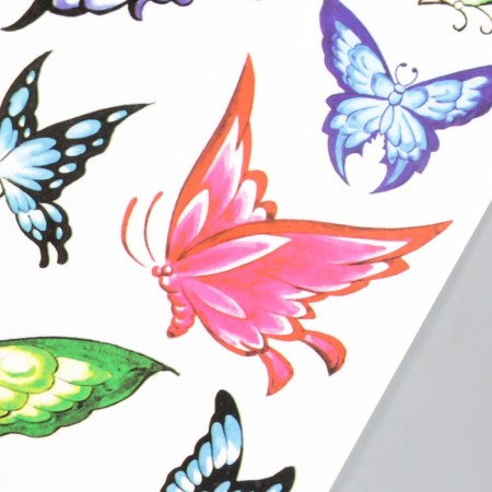 Tattoo on the body color "Flood flight" mix 9x19 cm-4