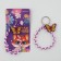 Key keychain children's cord "The brightest" 15 x 6 cm