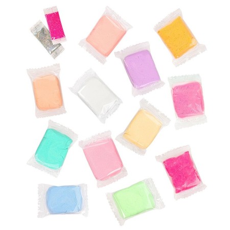 Light plasticine, set of 12 colors, pink colors-5
