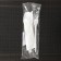A set of plastic disposable cutlery 5 in 1: fork, spoon, knife, napkin, toothpick, white color