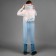 Rawlands adult cloak "Pepperpy", size 42-48, white color