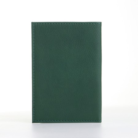 Passport cover, dark green color-1