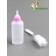 A set for feeding puppies and kittens (a bottle of 60 ml, nipple and ruff), pink