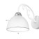 Bra "Laura" 1x60W E27 White, chrome 27x15x20cm