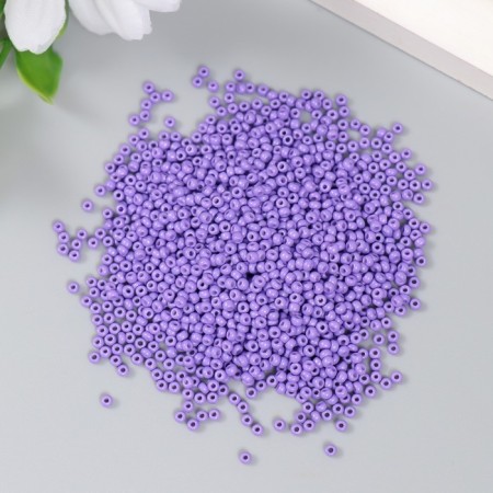 Glass bead 12/0 "lilac" 15 g-1