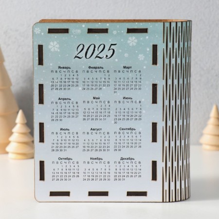 New Year's piggy bank "New Year's mood" 14x12x5 cm-5