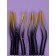 Candles for the Cake "Serpentine", 12 pcs, gradient gold and black