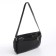 Female bag with pockets of leatherette, black