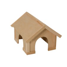 House for guinea pigs, 31 x 27 x 21.5 cm, plywood