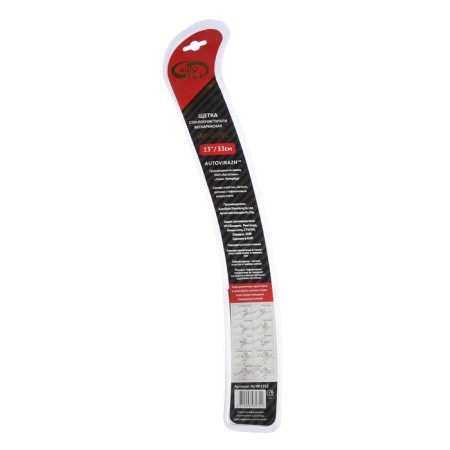 Autovirazh wiper brush "AV-250", 13 "/330 mm, frameless, multiadapter-4