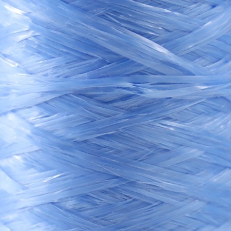 Yarn "for knitting mochecks" 100% polypropylene 300m/75 ± 10 g in the form of a cylinder (Ultramarin)-2