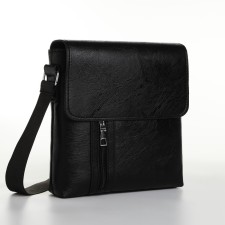 Male bag, black color