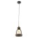 Lamp Bayerlux "Loft" E27 40W Black 14.5x14.5x20-120 cm