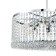 Lamp on the Indigo rod, 12005/6R Chrome. 6x40W, E14, 500x500x240/1255 mm