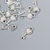 Decor for creativity Metal "Micro with a heart" silver 1928M006 1.6x0.73 cm
