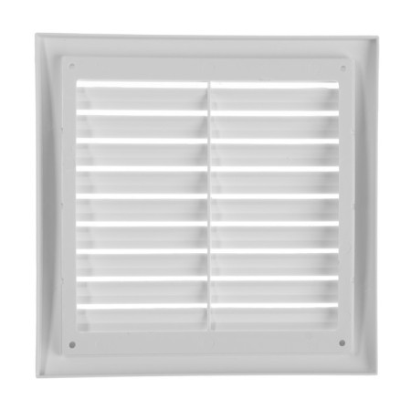 Ventilation grate "Vento" 1717uvr, 170x170 mm, reinforced, detachable, white-2
