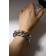 Bracelet Metal "Chain" City, color silver, 18 cm