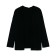 Female set: jacket, shirt, trousers, size 46, black color