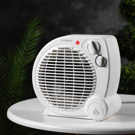 Luazon LTO-04, floor, 2000 watts, 2 modes, up to 20 m², white