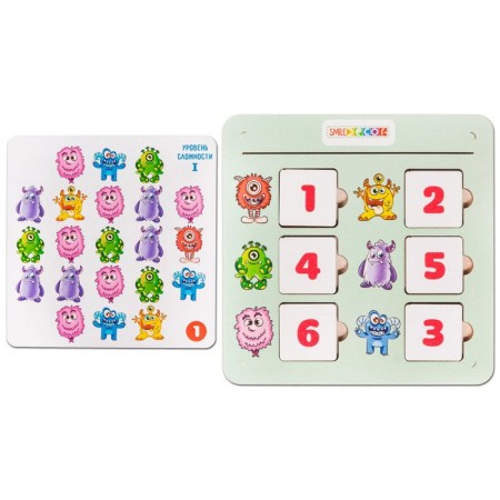 Educational game "Mathematical box. Monsters "-2