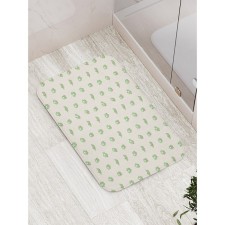 Bathroom mat “Sweet muzzle”, anti -slip, size 52x77 cm