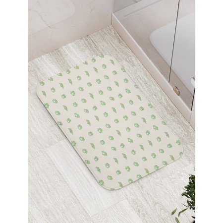 Bathroom mat “Sweet muzzle”, anti -slip, size 52x77 cm