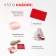 New Year. Set of gift "time to create miracles" towel and ACS (4 items)