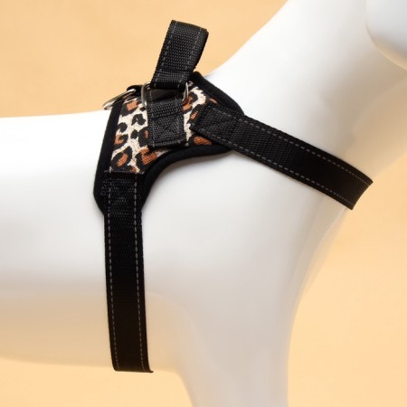 Shleka K7 soft reflective, size S, OG 44-55 cm, weight 5-9 kg, leopard-4
