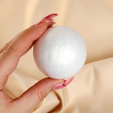 Figure for crafts and decoration "Ball" set 6 pcs., Size 1 pcs: 6 cm-2