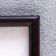 Photo frame plastic L-4 21x30 cm Wenge (plastic screen)