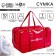 Bag in the maternity hospital 30x50x25, color PVC, red color