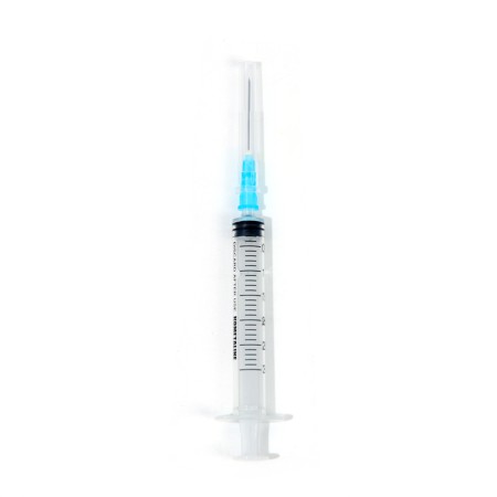 Three -component disposable sterile 2 ml with a needle 23G 0.6x25-3