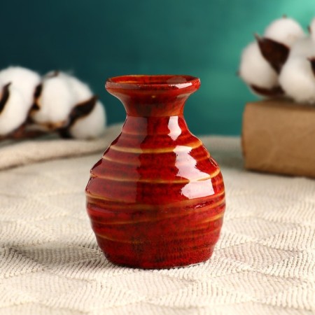 Kashpo - Vase "Marie" 9x6cm, red