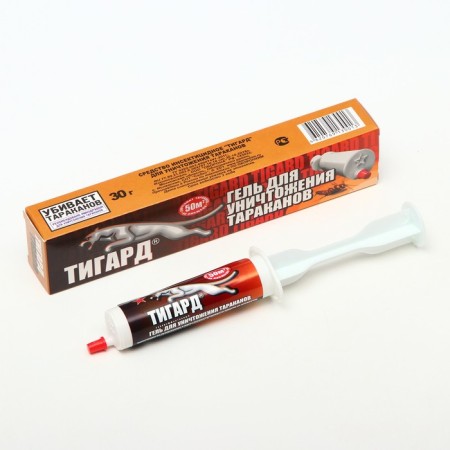 Gel from the cockroaches "Tigard", syringe, 30 g-1
