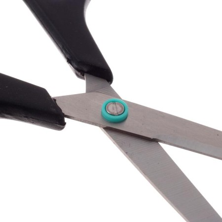 Scissors Dolce Costo, 23.5 cm, handles with anti -slip rubber inserts, black-3