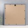 Photo frame plastic 25x25 cm, blue with gold (plastic screen)