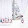 A set of curtains d/kitchen with grabbits "Nutcracker" 145x180cm-2 pcs., 100% p/e