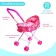 Universal stroller for dolls, with light, metal frame